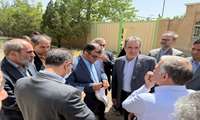 بازدید معاون وزیر صمت از ناحیه صنعتی ابهر